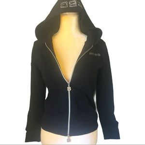 BCBG Max Azria Sporty Zip Up Hoddie